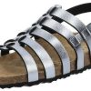 Geox Sandals grey Metallic Anthracite Sandalias mujer