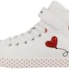 Sneakers Geox JR CIAK Girl Sneaker white red