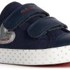 Calzado infantil Geox Jr Ciak Girl (J3504G) navy/silver