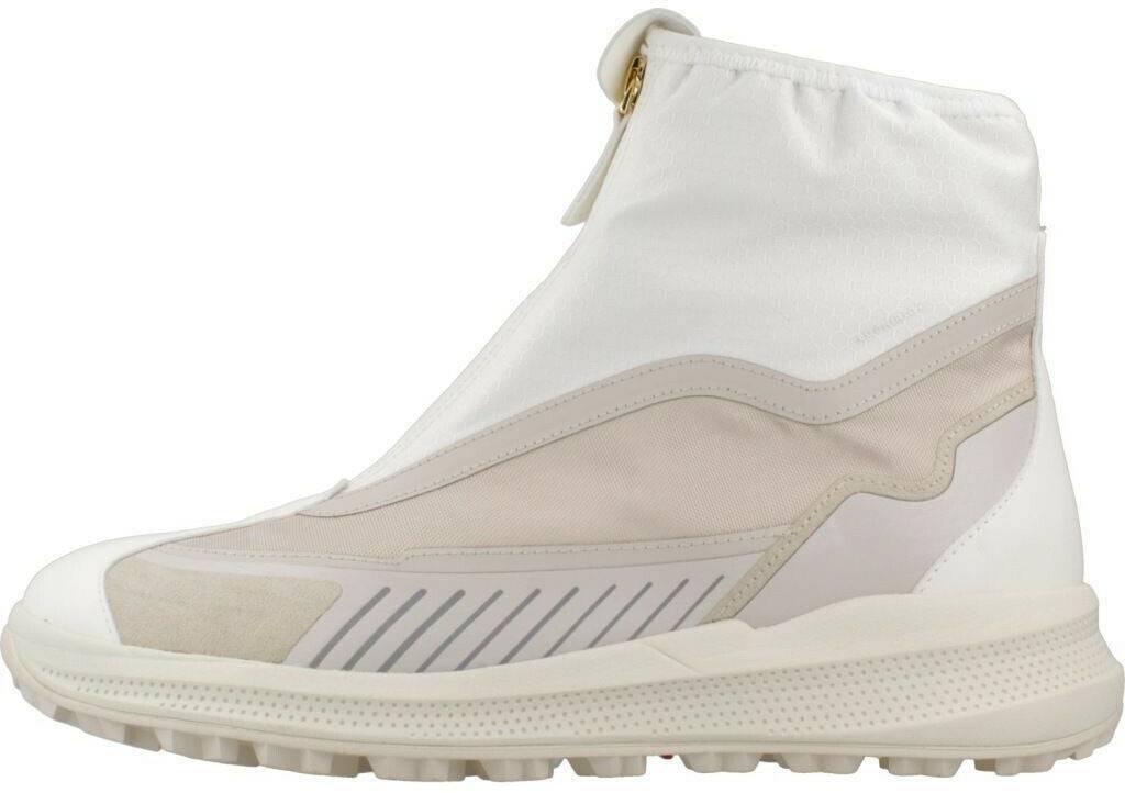 Geox D PG1X B ABX LT Sand Off White Botines de mujer