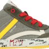 Calzado infantil Geox Alonisso (J922CG01022)military/yellow