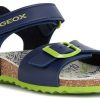 Geox J Ghita Boy Sandal navy lime Calzado infantil