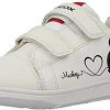 Geox B Flick Girl (B351HA) white/red Calzado infantil