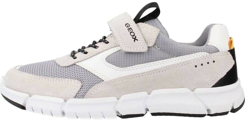 Geox J FLEXYPER Boy Sneaker Grey White Calzado infantil