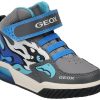 Geox Sneakers J Inek Boy J369CB 0BU11 C0415 M Grey Calzado infantil