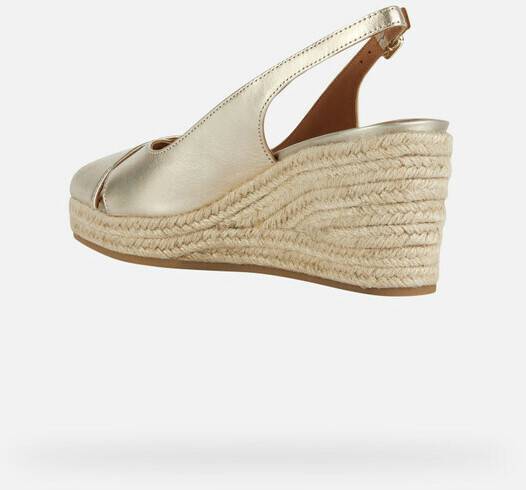 Sandalias mujer Geox Panarea (D35UYA000CFC) light gold