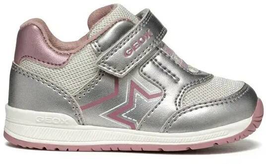 Geox Sneakers B Rishon Girl B450LA 0NFEW C1AK8 silver Calzado infantil