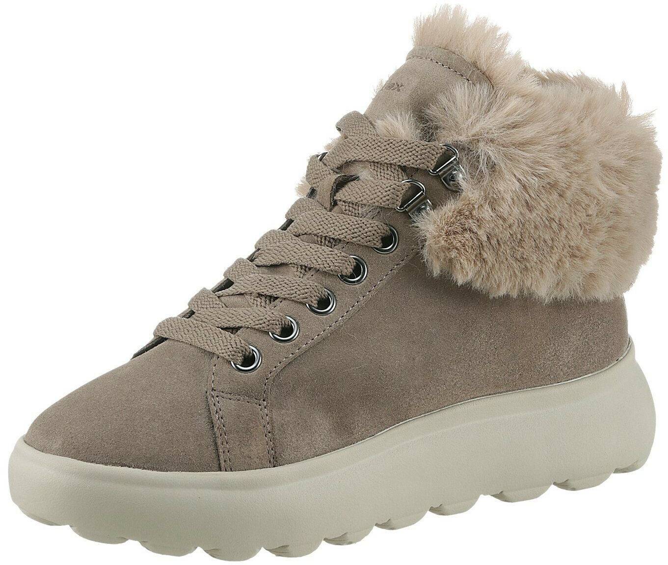 Botines de mujer Geox D Spherica Ec4 1 D46TCA 022BH C6029 beige