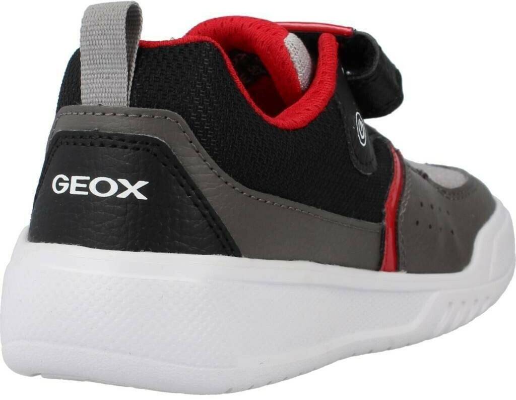 Geox J Illuminus Boy (J35GVA) grey/red Calzado infantil