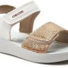 Geox B Sandal Lightfloppy B455TB 054AJ C0232 white gold beige Calzado infantil