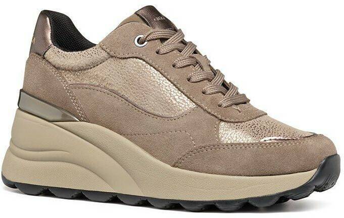 Sneakers Geox D Spherica Ec13 A Trainers beige