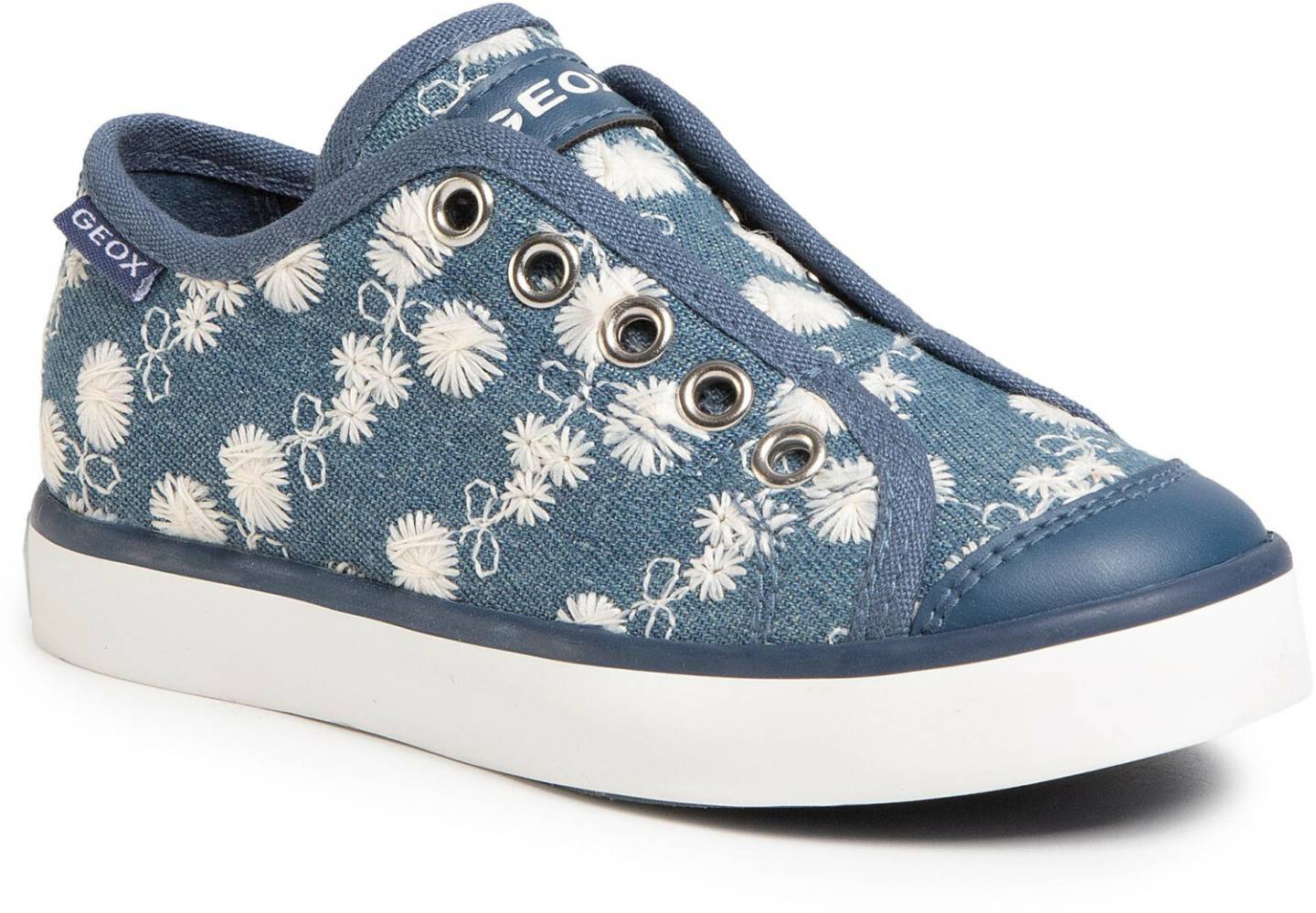 Geox Jr Ciak Girl (J0204C) blue/white Calzado infantil