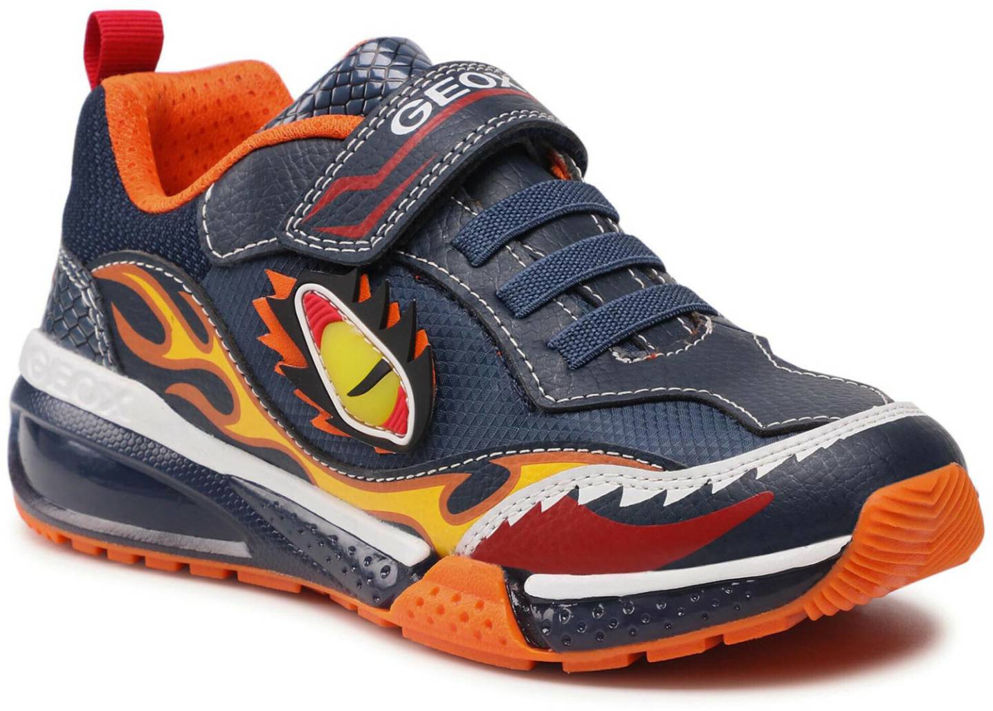 Geox J Bayonyc Kids (J16FEB0BU11)navy/orange Calzado infantil