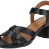 Sandalias mujer Geox Sandalette black block heel women