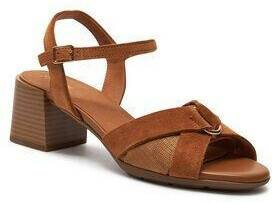 Sandalias mujer Geox D MARYKARMEN B Heeled Sandal cognac