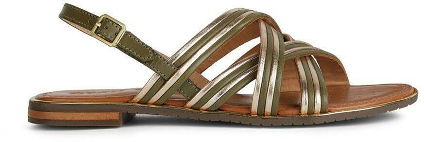 Sandalias mujer Geox Sozy Plus Sandals golden D35DQG01JCF