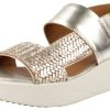 Geox D LAUDARA Sandal lt gold Sandalias mujer