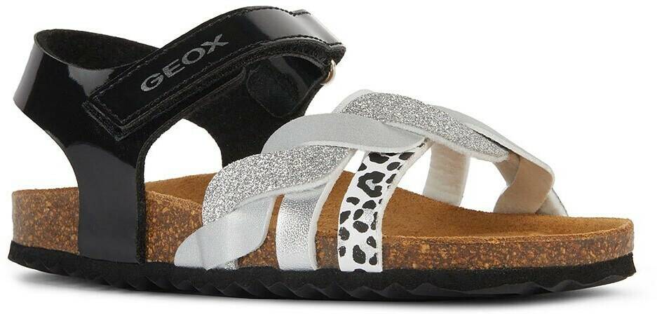 Calzado infantil Geox Adriel Sandals black silver