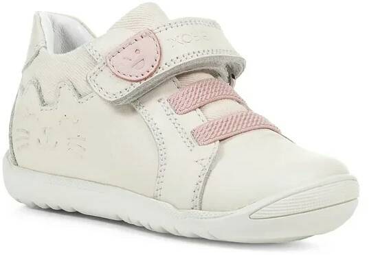 Geox Sneakers B Macchia Girl B364PC 08510 C1M8W Ecru Calzado infantil