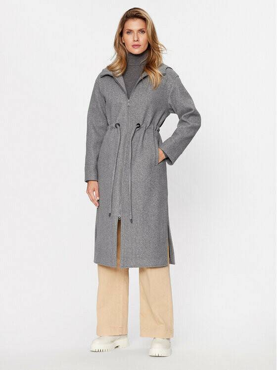 Chaquetas y abrigos mujer Geox Doralea Coat (W3615A T3028F) light melange grey