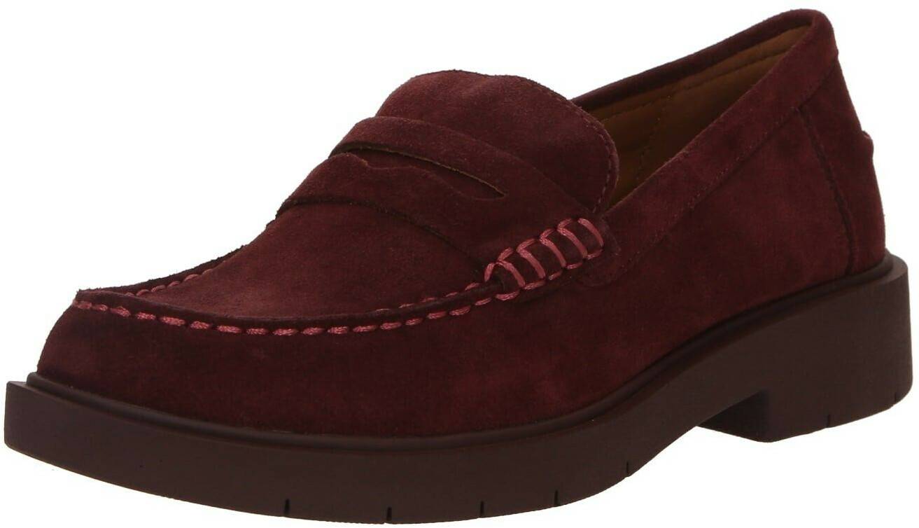 Geox Moccasin 'SPHERICA' merlot Zapatos cerrados de mujer