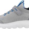 Calzado infantil Geox J SPHERICA Boy Sneaker grey light blue