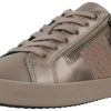 Geox D BLOMIEE E Sneaker DK Taupe Sneakers