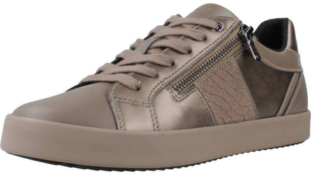 Geox D BLOMIEE E Sneaker DK Taupe Sneakers