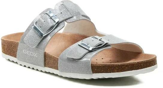 Geox Slippers J Adriel Girl J358ME 000KC C1007 S silver Calzado infantil