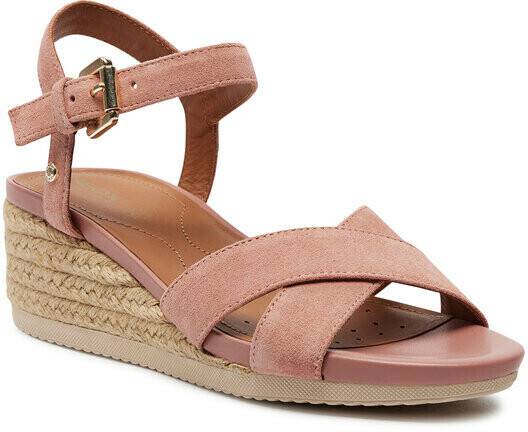 Geox Espadrilles Ischia Corda D02HHC 00022 C7781 red Sandalias mujer