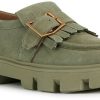 Zapatos cerrados de mujer Geox D VILDE Moccasin pistachio