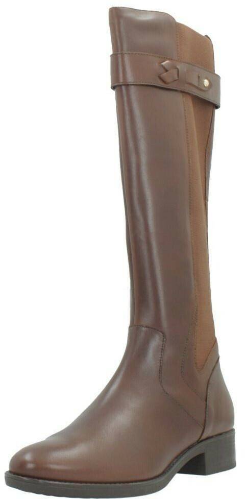 Botas mujer Geox D Felicity Knee High brown