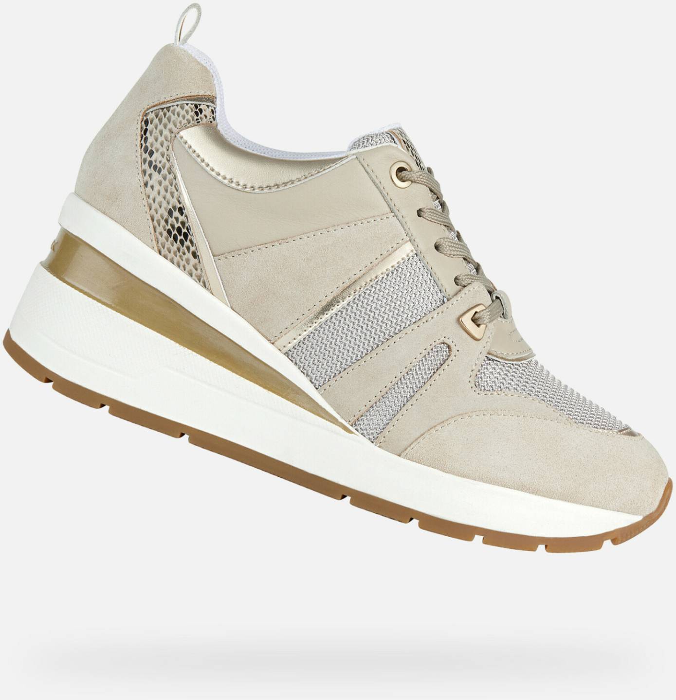 Sneakers Geox Zosma Women light taupe