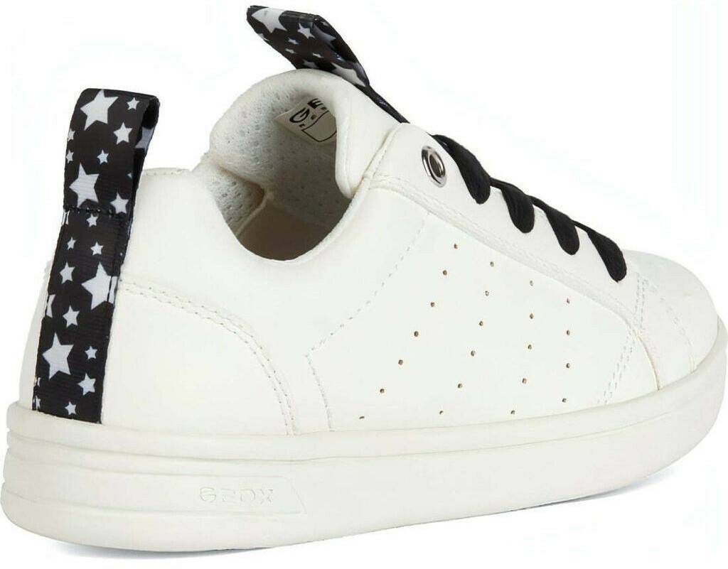 Geox J Djrock Girl (J354MD) white/black Calzado infantil