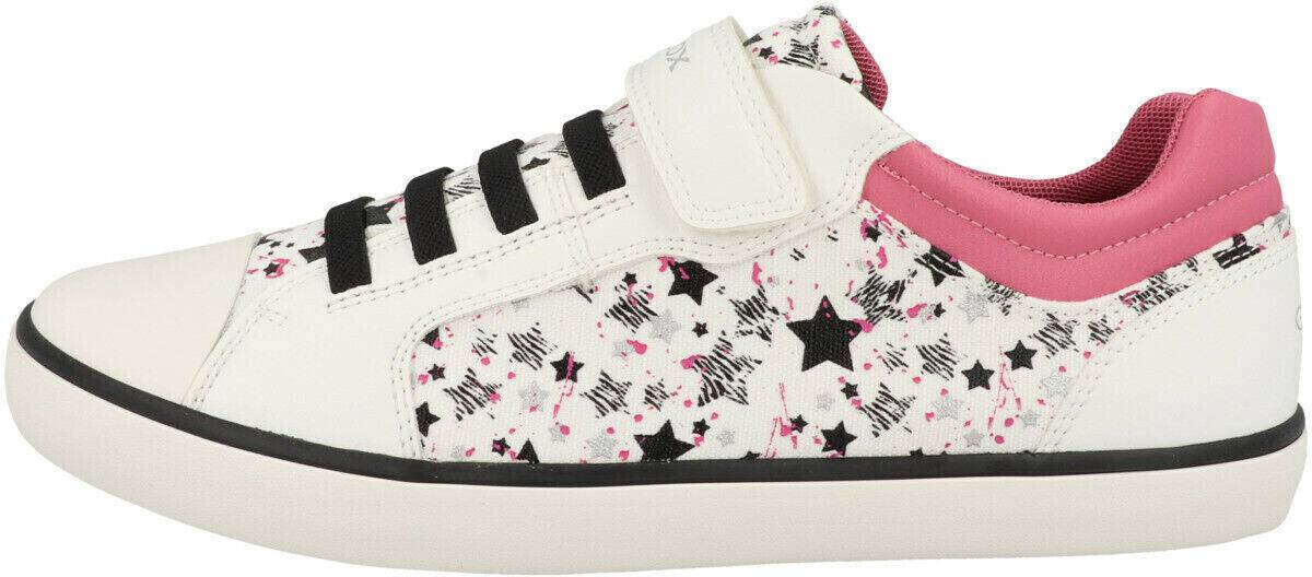 Calzado infantil Geox J GISLI Girl Sneaker White DK PINK