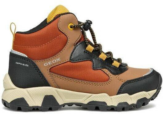 Calzado infantil Geox J Magnetar Boy B Abx J463ZC 050FU C0275 Lace-up Shoes brown