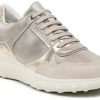 Sneakers Geox D Alleniee A D35LPA 0NFBN CH62L Lt Taupe/Lt Gold Golden