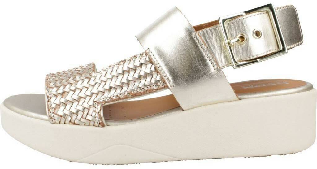 Geox D LAUDARA Sandal lt gold Sandalias mujer