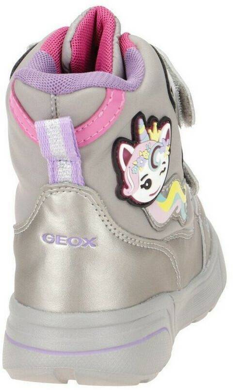 Geox J Sveggen Girl Abx (J268AA) dk silver/fuchsia Calzado infantil