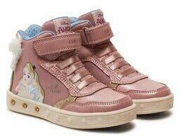 Geox Skylin Junior Alice-Disneylight rose/platin Calzado infantil