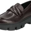 Zapatos cerrados de mujer Geox Slipper brown 19748256