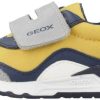 Geox B Pyrip Boy (B354YA) grey/dk yellow Calzado infantil