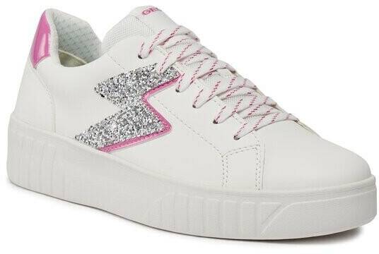 Geox Sneakers J Mikiroshi J45DVA0BCEW-C0563 white/pink/silver Calzado infantil