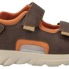 Calzado infantil Geox Sandals AIRADYUM smooth leather brown