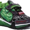 Calzado infantil Geox J Bay Rächer Hulk Smash Light Sneakers black green