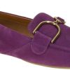 Geox Palmaria Moccasin Shoes purple velour D45MUJ Zapatos cerrados de mujer