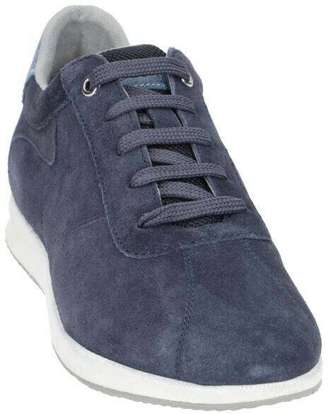 Geox AVERY Women's Shoes sporty lace-up half shoes blue Sneakers